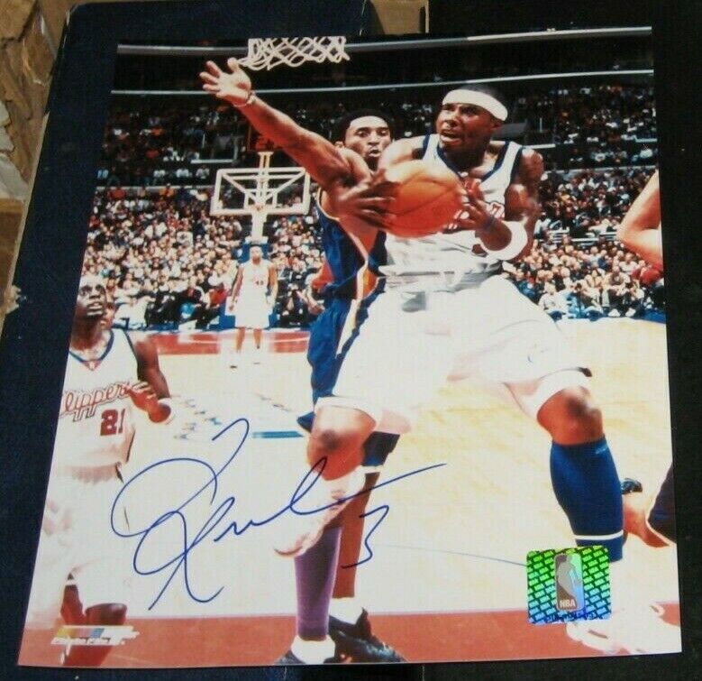 Quentin Richardson Los Angeles Clippers SIGNED AUTOGRAPHED Photo Poster painting FILE 8x10 COA