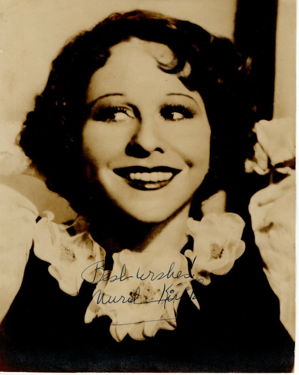 Muriel Kirkland Signed Autographed 8X10 Photo Poster painting Vintage Image GV907428