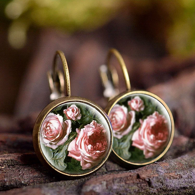 Vintage Flower Earrings
