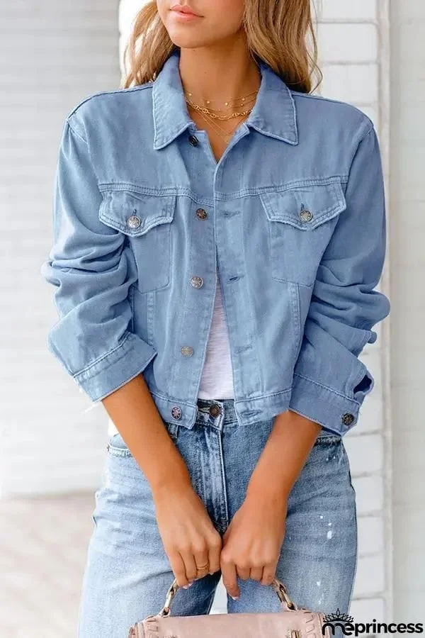 Plain Simple Denim Jacket