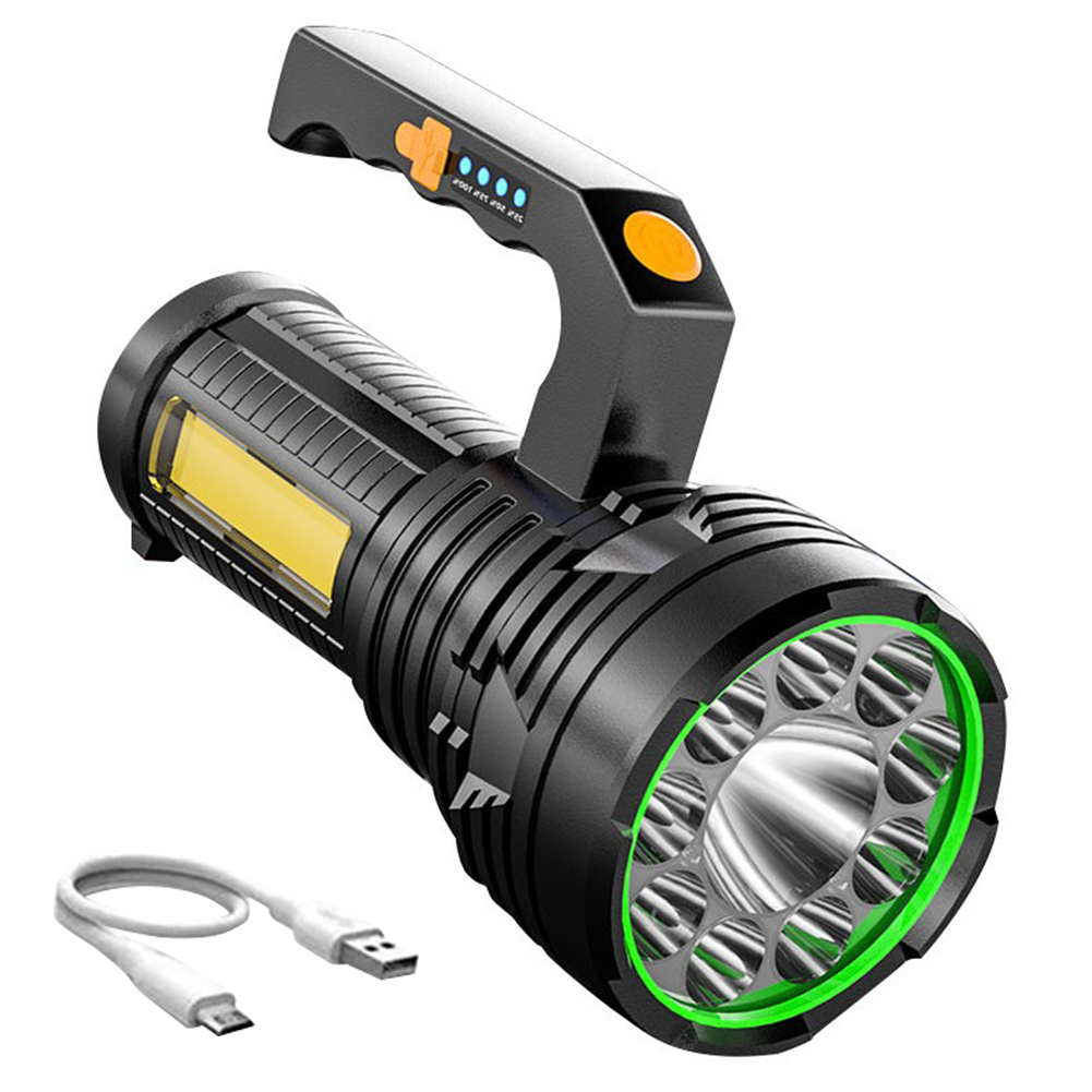 

Outdoor Spotlight with Handle Waterproof Emergency Patrol Side Flashlight, 501 Original