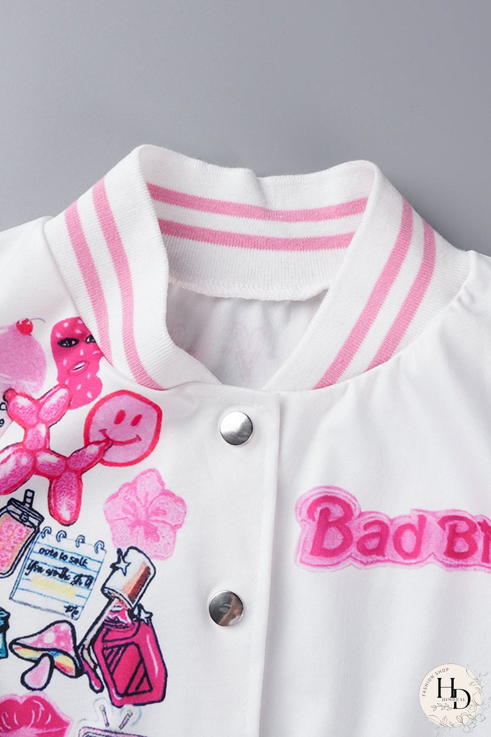 Black Sexy Print Patchwork Buckle Slit Short Sleeve Two Pieces