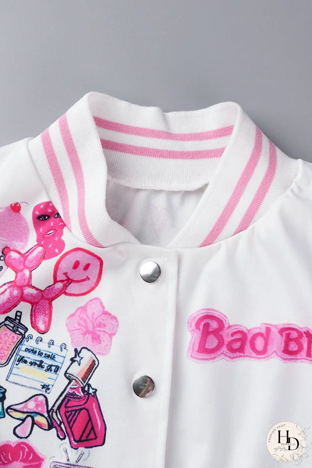 Black Sexy Print Patchwork Buckle Slit Short Sleeve Two Pieces