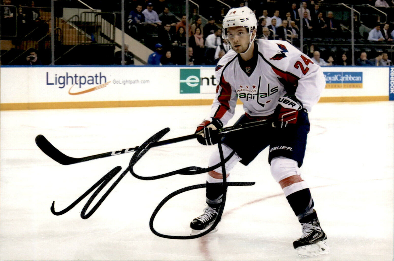 Riley Barber SIGNED autograph 4x6 Photo Poster painting WASHINGTON CAPITALS DETROIT RED WINGS