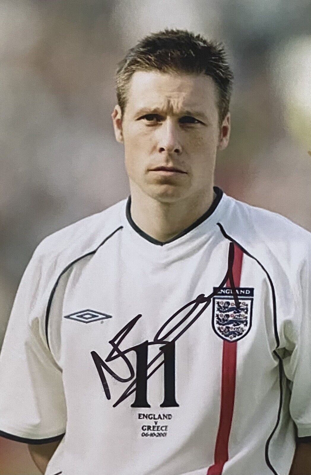 Nick Barmby Genuine Hand Signed England 6X4 Photo Poster painting