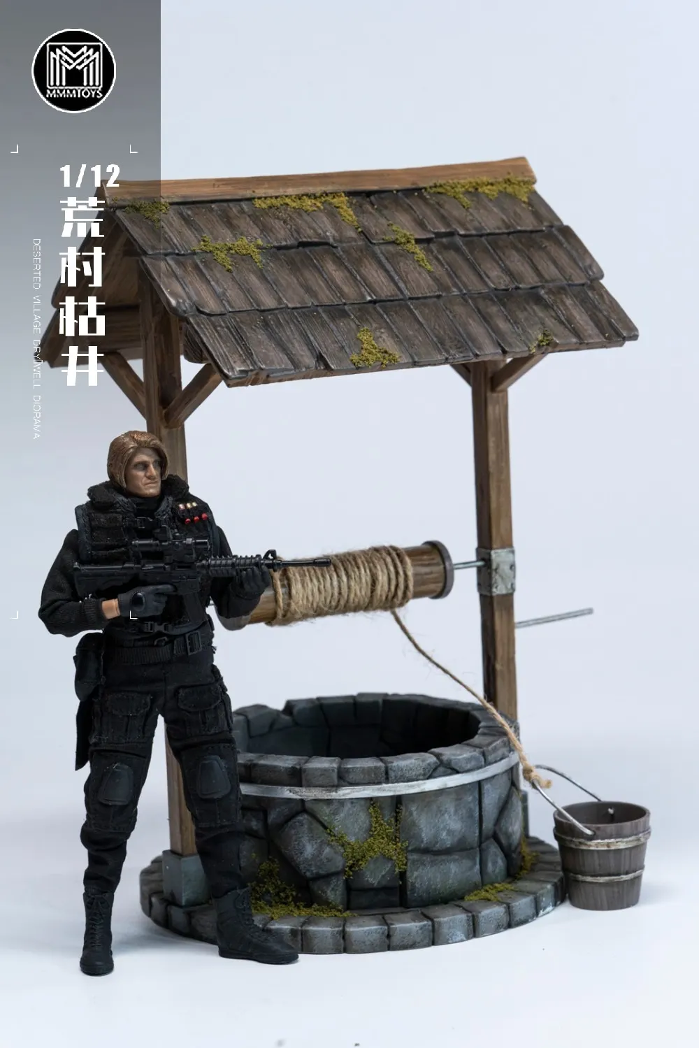 MMMTOYS -1/12 Deserted Village Dry Well Diorama-M2629-
