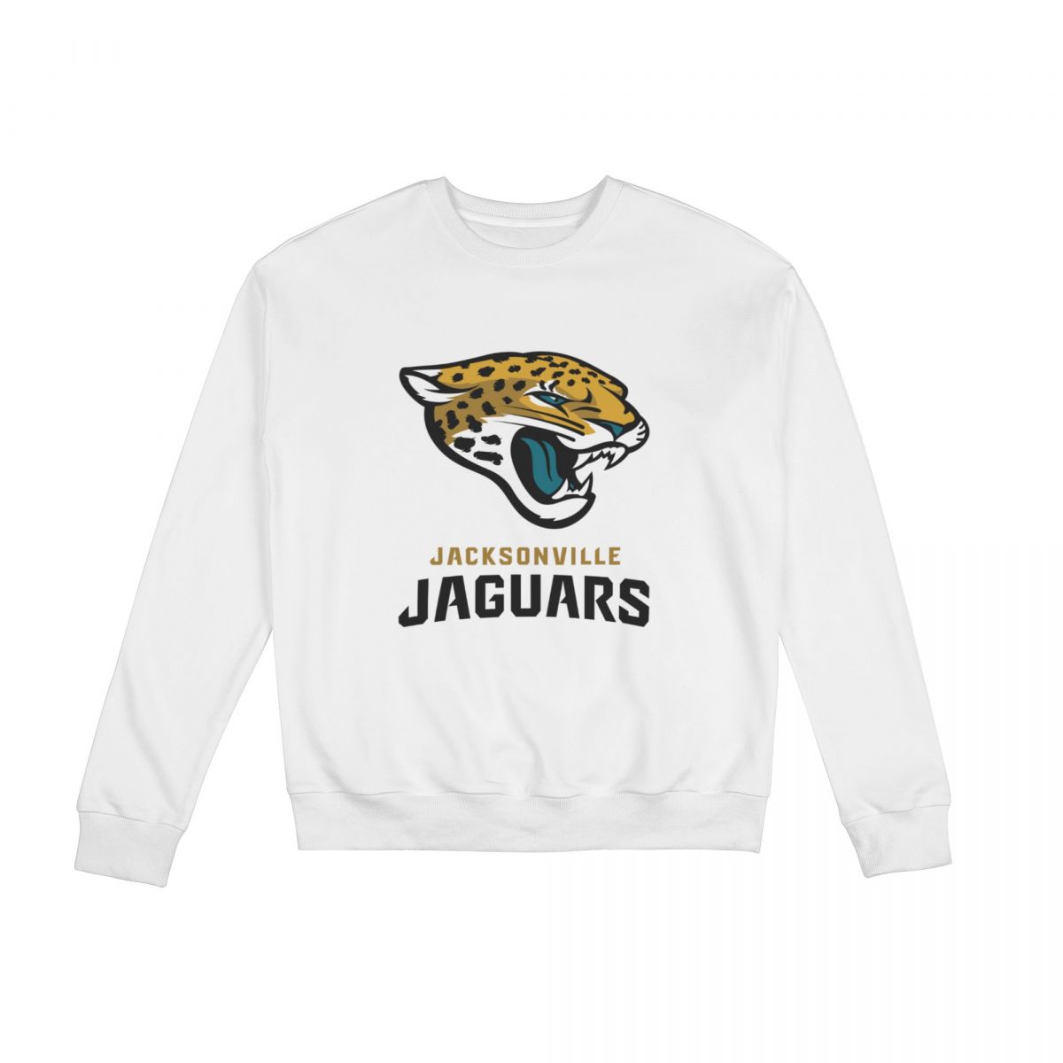 Jacksonville Jaguars Football Logo Long Sleeve Sweatshirt