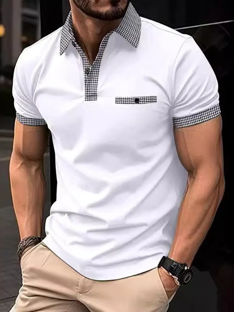 Casual Button Down Polo Shirt for Everyday Wear