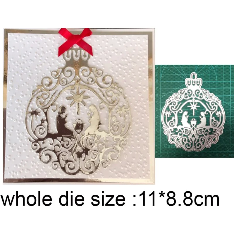 Craft Dies Metal Cutting Dies Cut Die Religion Nativity Scenes Scrapbook Dies Craft Paper Knife Mould Blade Punch Steencils Dies