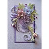 30 * 40CM - speziell geformte Diamant-Malerei - Blume