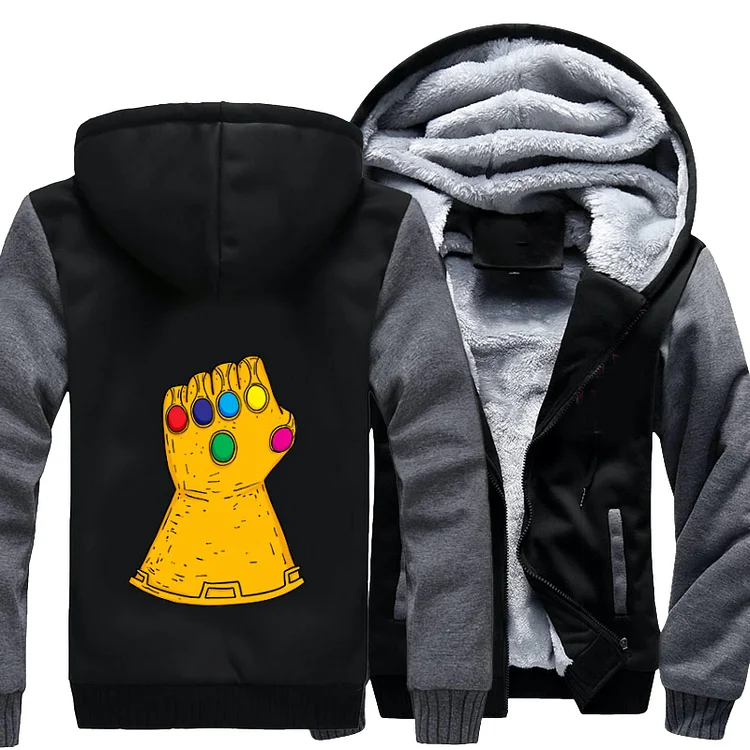 Thanos Infinity Gauntlet, Avengers Fleece Jacket