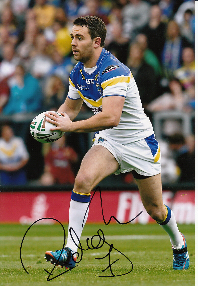 Warrington Wolves Hand Signed Richie Myler 12x8 Photo Poster painting 3.