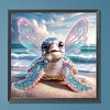 Winged Turtle - Crystal Rhinestone Diamond Painting