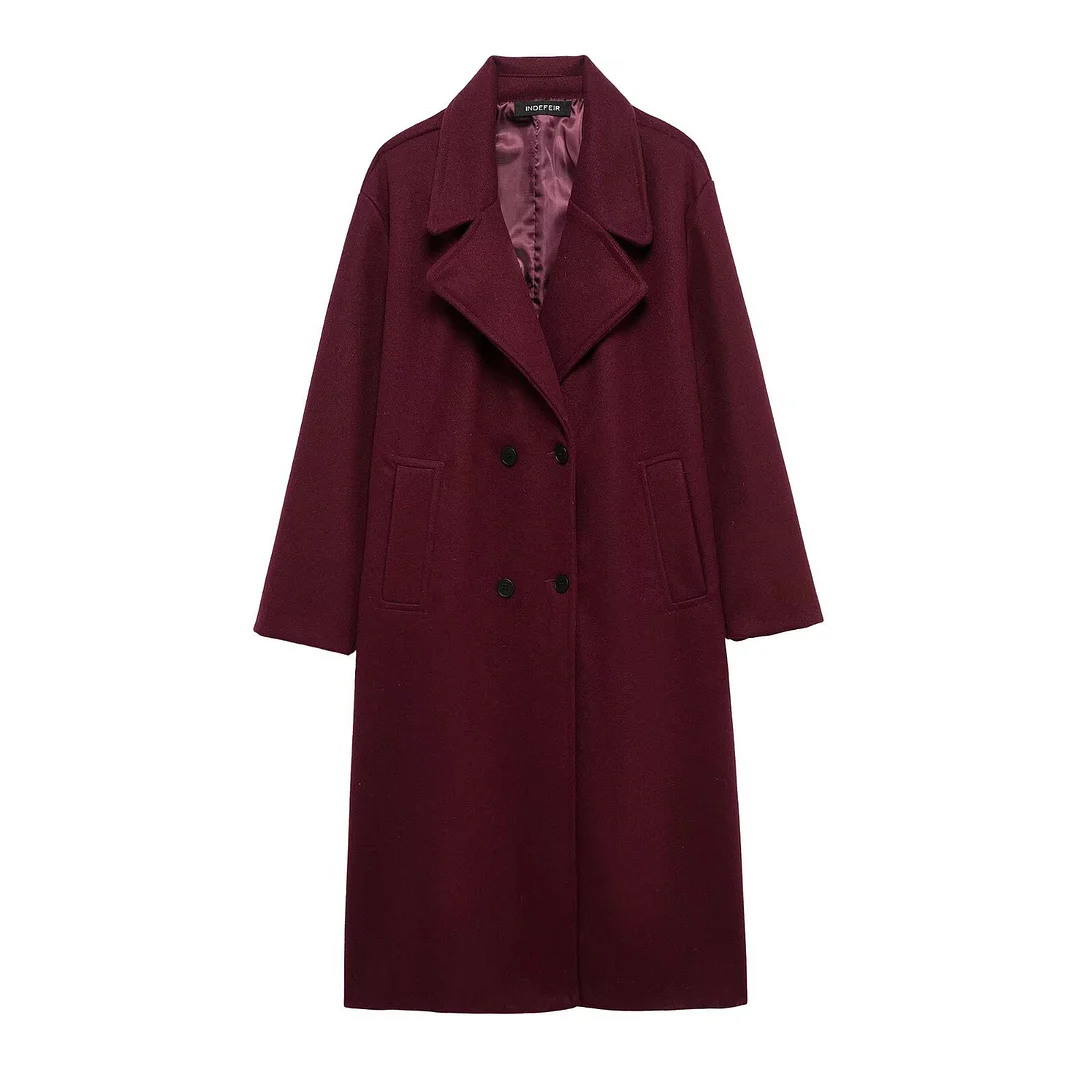 Nigikala Nigikala Autumn And Winter New Women's Street To Keep The Heating Of Soft And Loose Coat Coat Women A35347