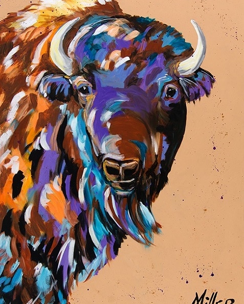 

Great Bull – Paint By Numbers - 40*50CM, 501 Original