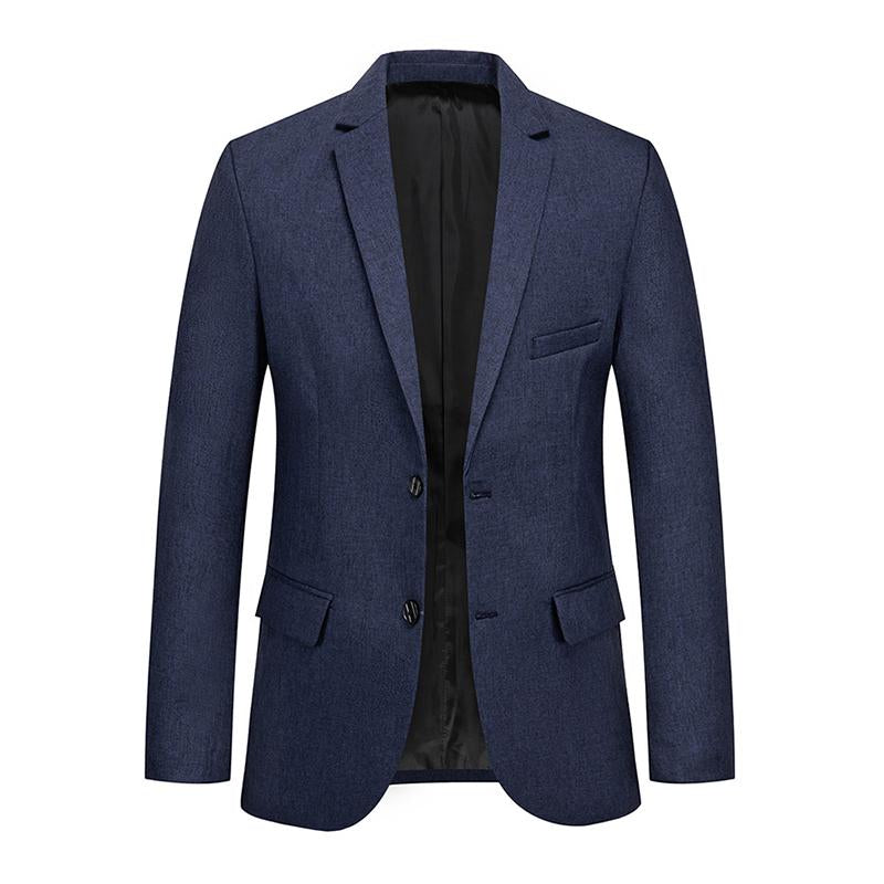 Men's Casual Solid Color Lapel Single Breasted Blazer