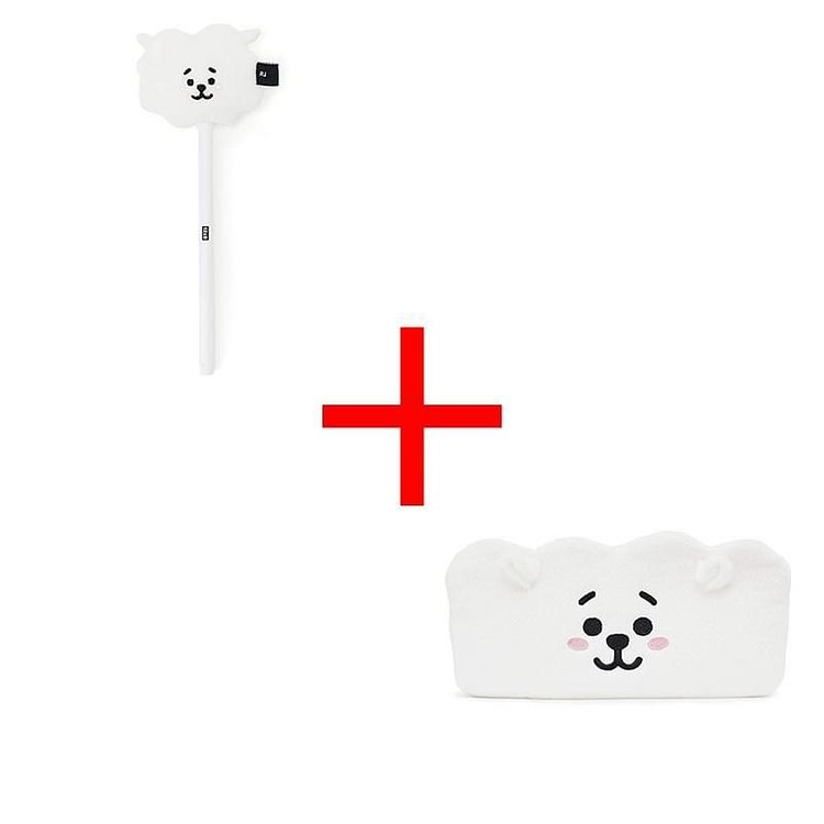 BT21 X RJ Pencil Case&Pen