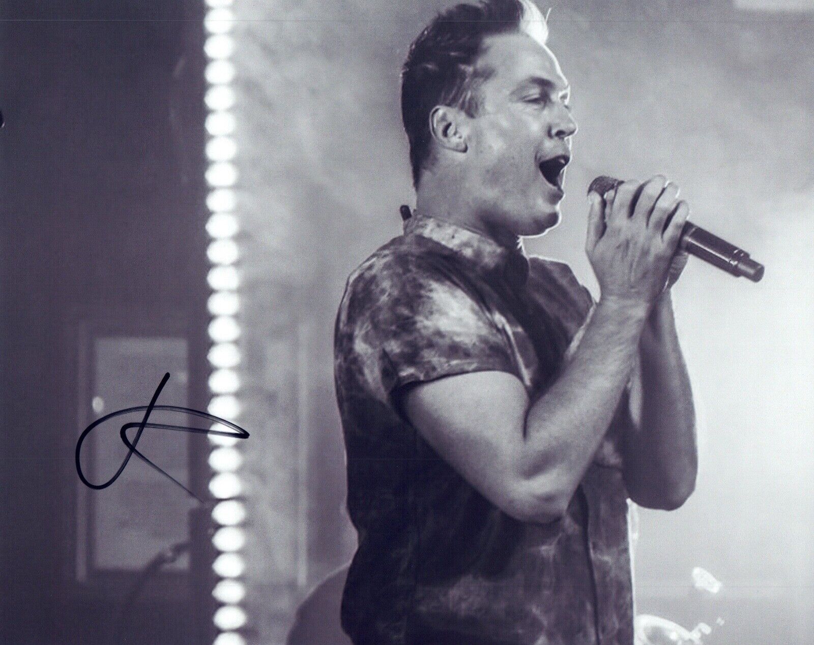 Michael Fitzpatrick Signed Autographed 8x10 Photo Poster painting Fitz and The Tantrums COA