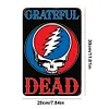Grateful Dead - Panneaux en &eacute;tain m&eacute;tallique(20*30cm/30*40cm) - Musique