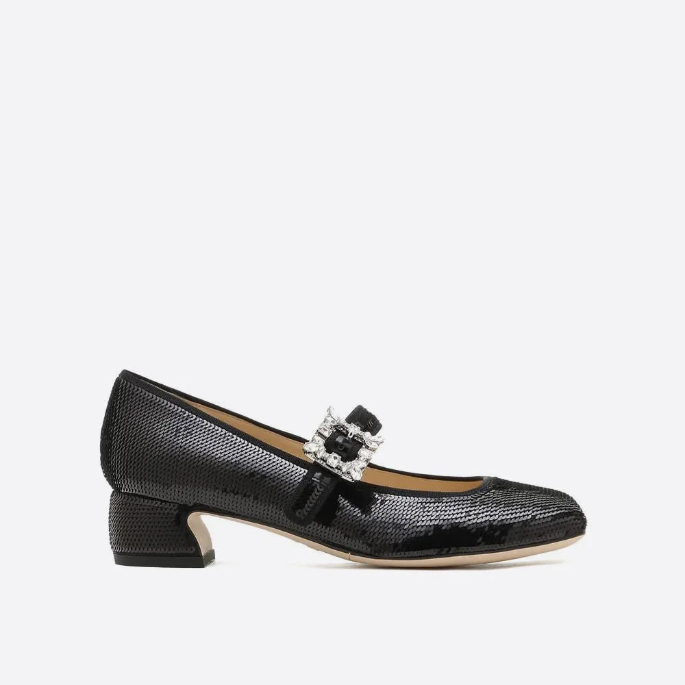 Date Crystal Women Flat Mary Janes