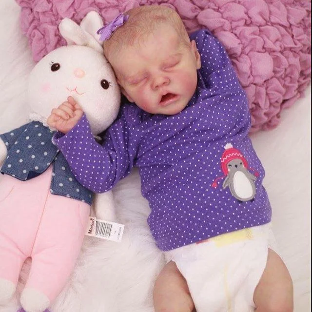 Dollreborns®12'' Edyth Realistic Baby Girl Doll, Cute Gift
