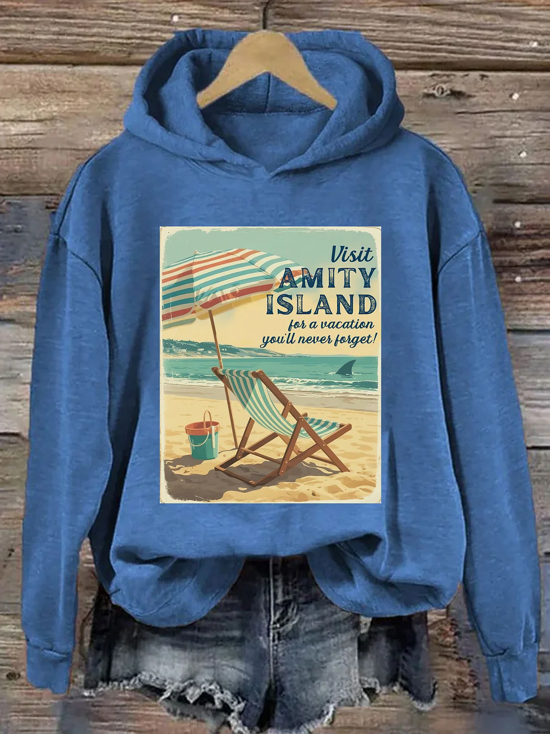 Jaws Amity Island Hoodie