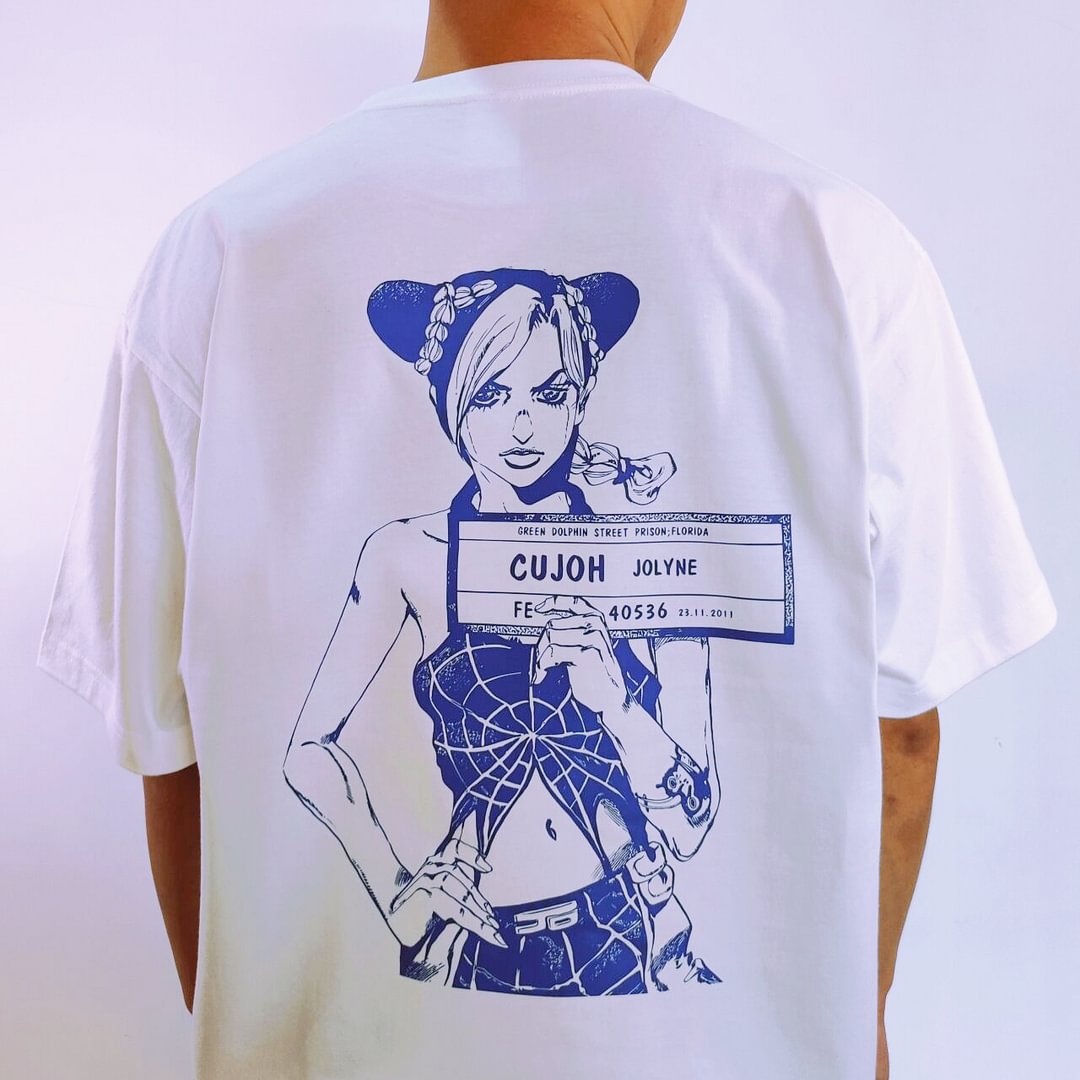 Pure Cotton Jojo’s Bizzare Adventure Stone Ocean Jolyne Cujoh T-shirt weebmemes