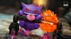 Gengar & Calcifer with LED - Pokemon Howl's Moving Castle Resin Statue - MMLAND Studio