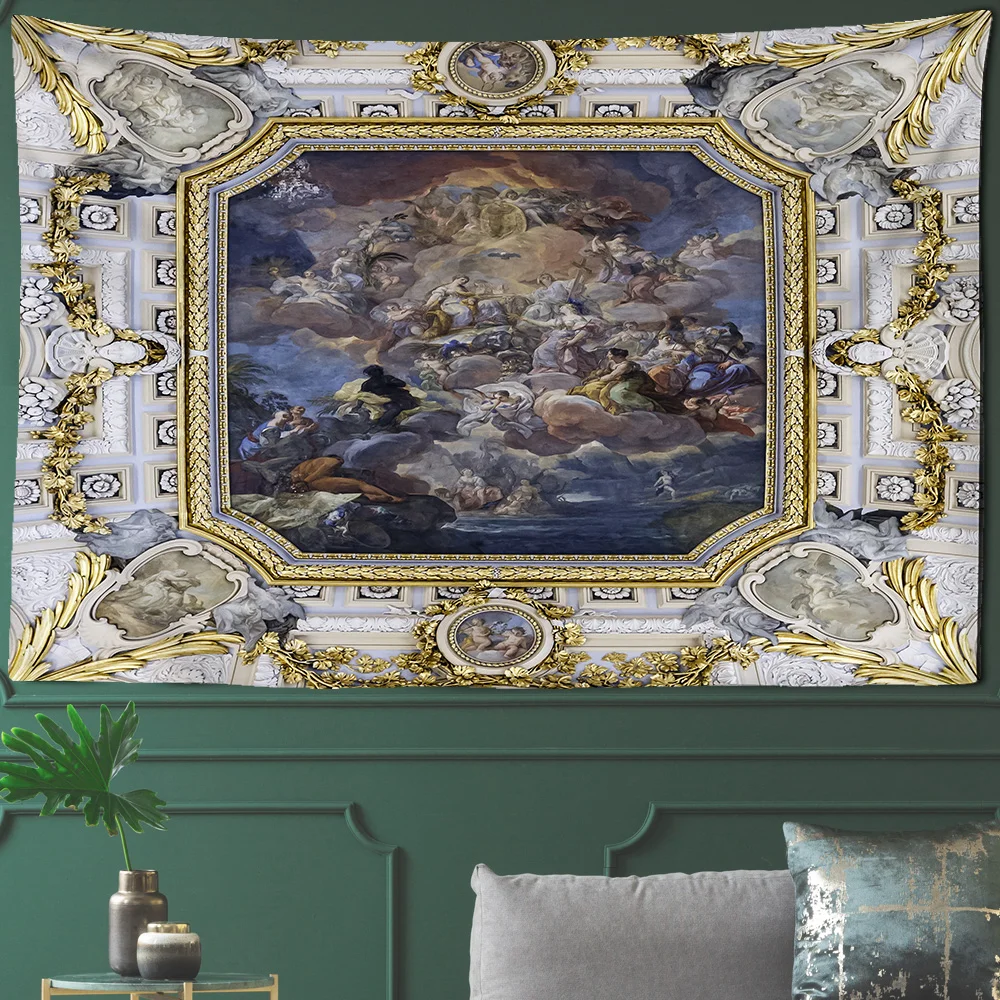 Nigikala Church Jesus Tapestry Home Decor Wall Art Mural Drop Wall Cloth Christ Wall Tapestries Church Decoration