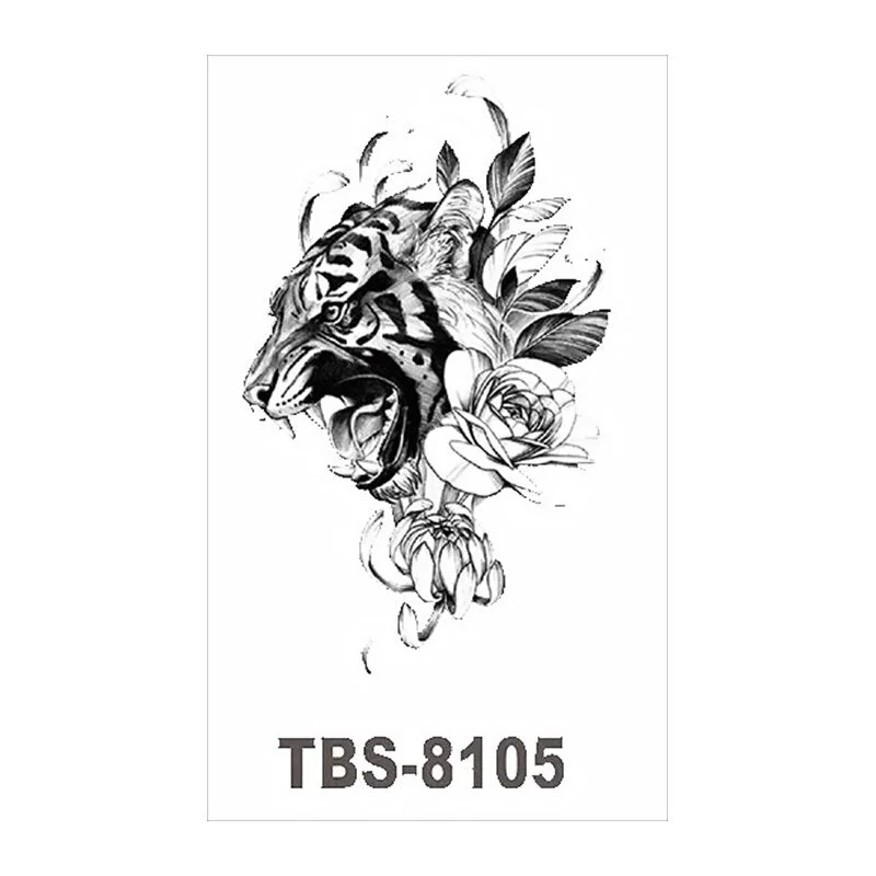 Temporary Tattoo For Women Stickers On The Chest Fashion Fake Tattoos Woman Tatoo Sticker Tatoos Men Body Art Waterproof Tattoo