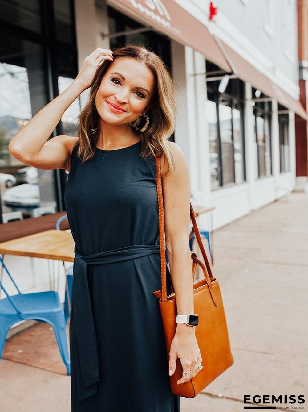 Fashion Loose Casual Vest Dress | EGEMISS