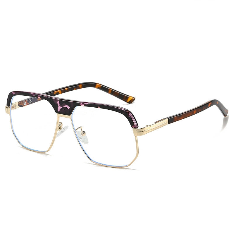 Casual Basic Minimalist Geometric Ac Square Full Frame Women’s Sunglasses