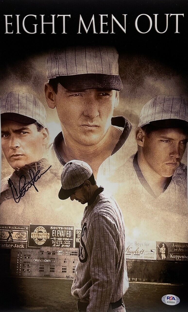 Charlie Sheen Signed Eight Men Out