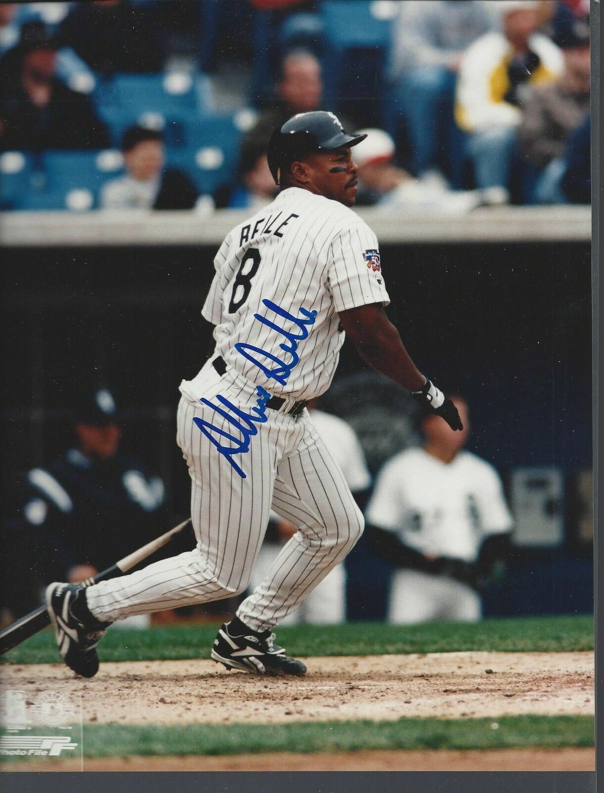 Albert Belle Autographed Signed 8x10 Photo Poster painting ( White Sox ) REPRINT