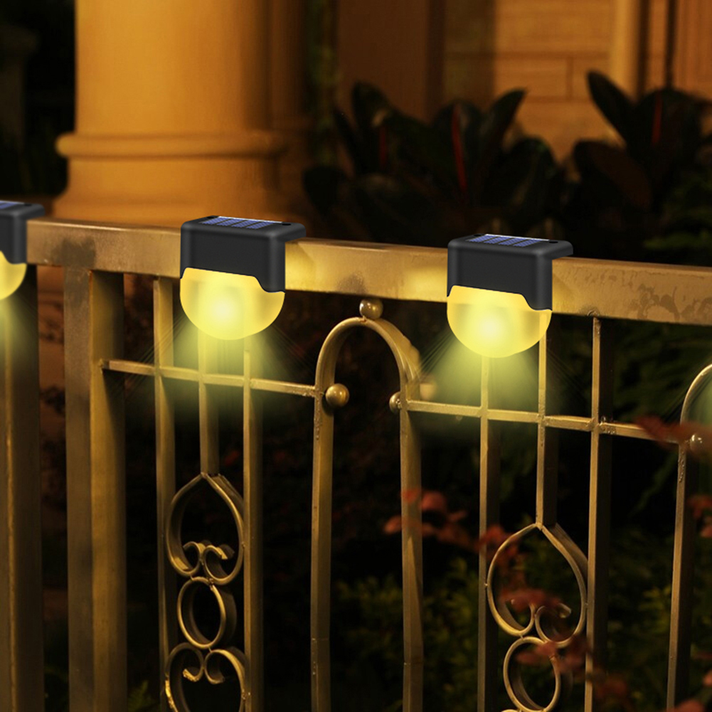 

4X LED Solar Deck Patio Step Fence-Outdoor Solar Light, 501 Original