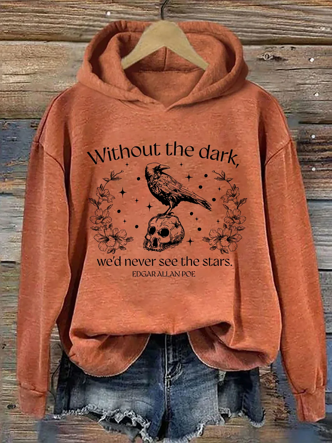 Gothic Raven Hoodie