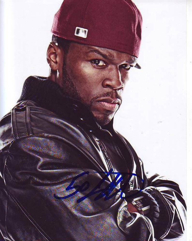 50 cent signed autographed 8x10 Photo Poster painting