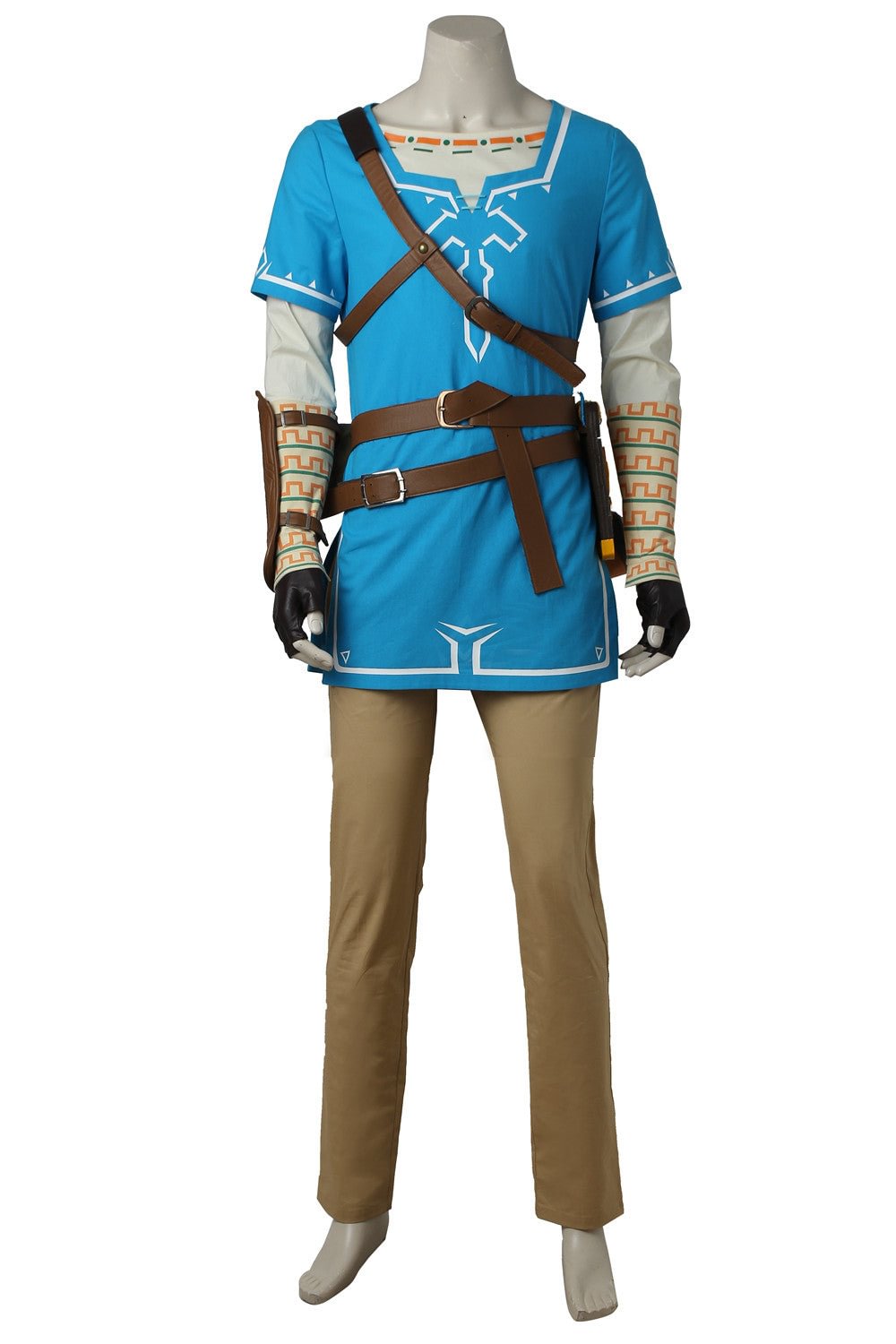The Legend of Zelda: Breath of The Wild Link Outfit Cosplay Costume