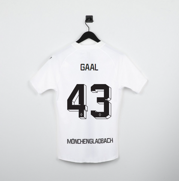 Borussia Monchengladbach Tom Gaal 43 Home Trikot 2022-2023