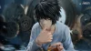 1/3 Scale L Lawliet Bust Statue - Death Note Resin Statue - Anm Studio