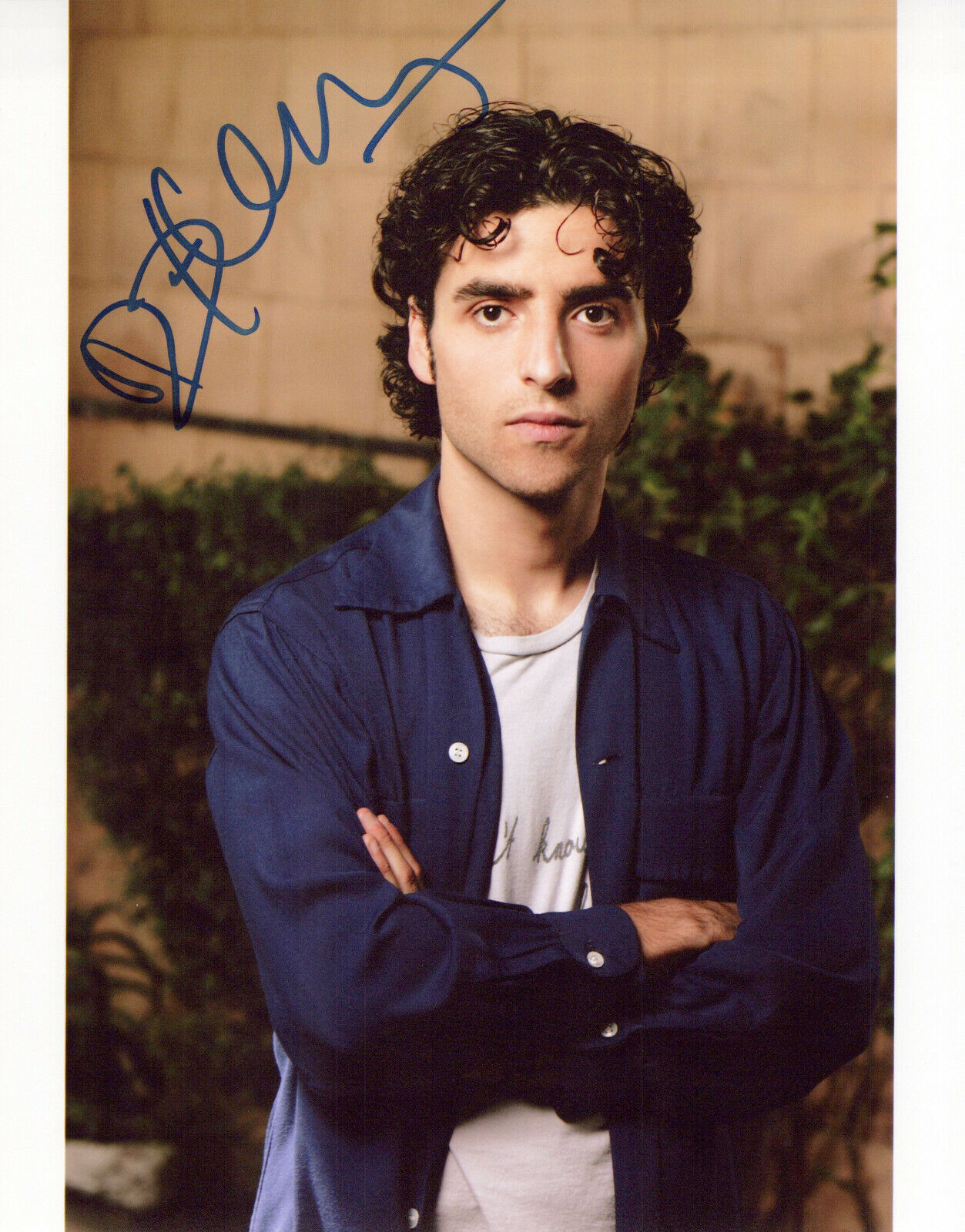 David Krumholtz Numb3rs autographed Photo Poster painting signed 8X10 #6 Charlie Epps