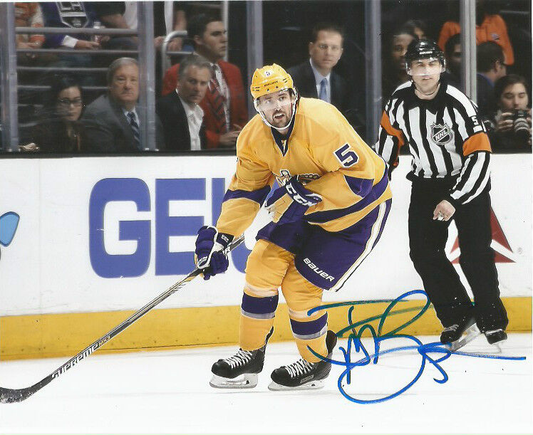 Los Angeles Kings Jamie McBain Autographed Signed 8x10 Photo Poster painting COA