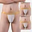 Sellsworld 3pcs Mens Sexy Thong Panties Low-Waisted Mesh Jock Strap G-Strings Brief Man T-Back Open Butt Lingerie Elasticity Gay Underwear