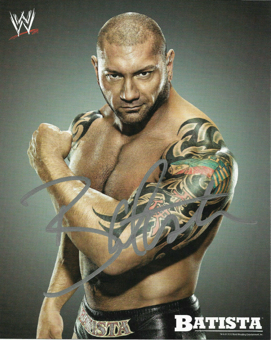 Batista ( WWF WWE ) Autographed Signed 8x10 Photo Poster painting REPRINT