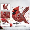 Winter Cardinal-Single Side Drill-5D DIY Craft Ornament