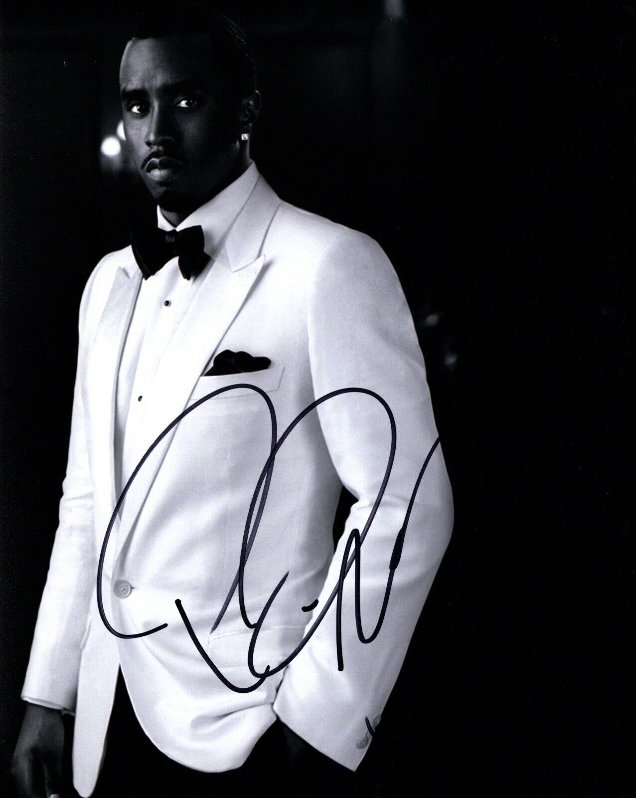 Sean Combs - P Diddy Signed Autographed Rapper - Actor 8x10 Photo Poster painting - Sean John