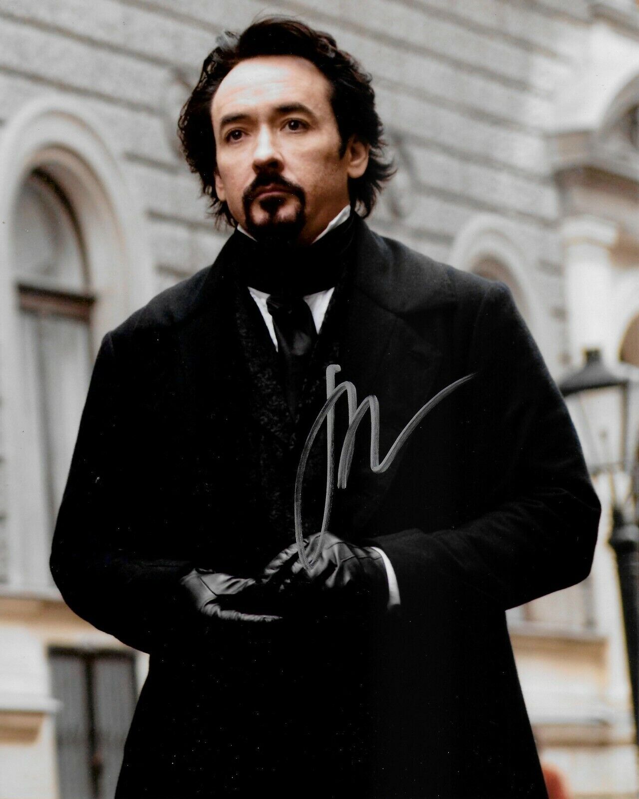 John Cusack The Raven Original Autographed 8X10 Photo Poster painting