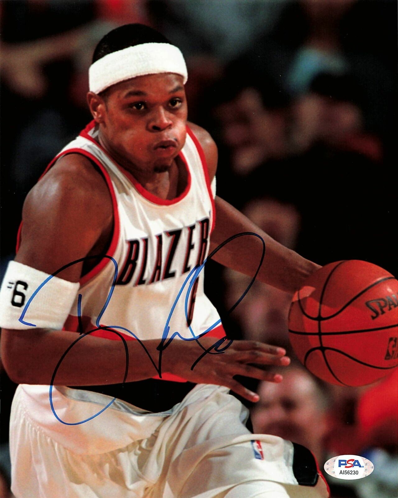 BONZI WELLS signed 8x10 Photo Poster painting PSA/DNA Trailblazers Autographed Hawks