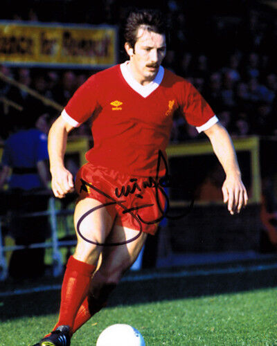 Jimmy Case SIGNED Liverpool Legend 10x8 Photo Poster painting AFTAL COA