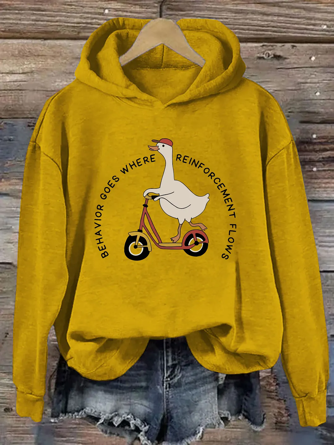 Silly Goose Behavior Hoodie